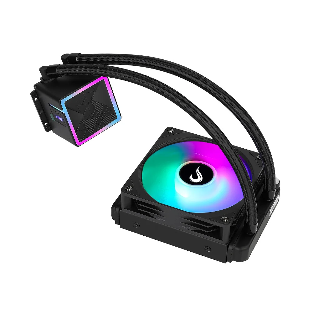 Water Cooler Gamer Rise Mode Black 120mm RGB Rainbow - RM-WCB-01-RBW 6
