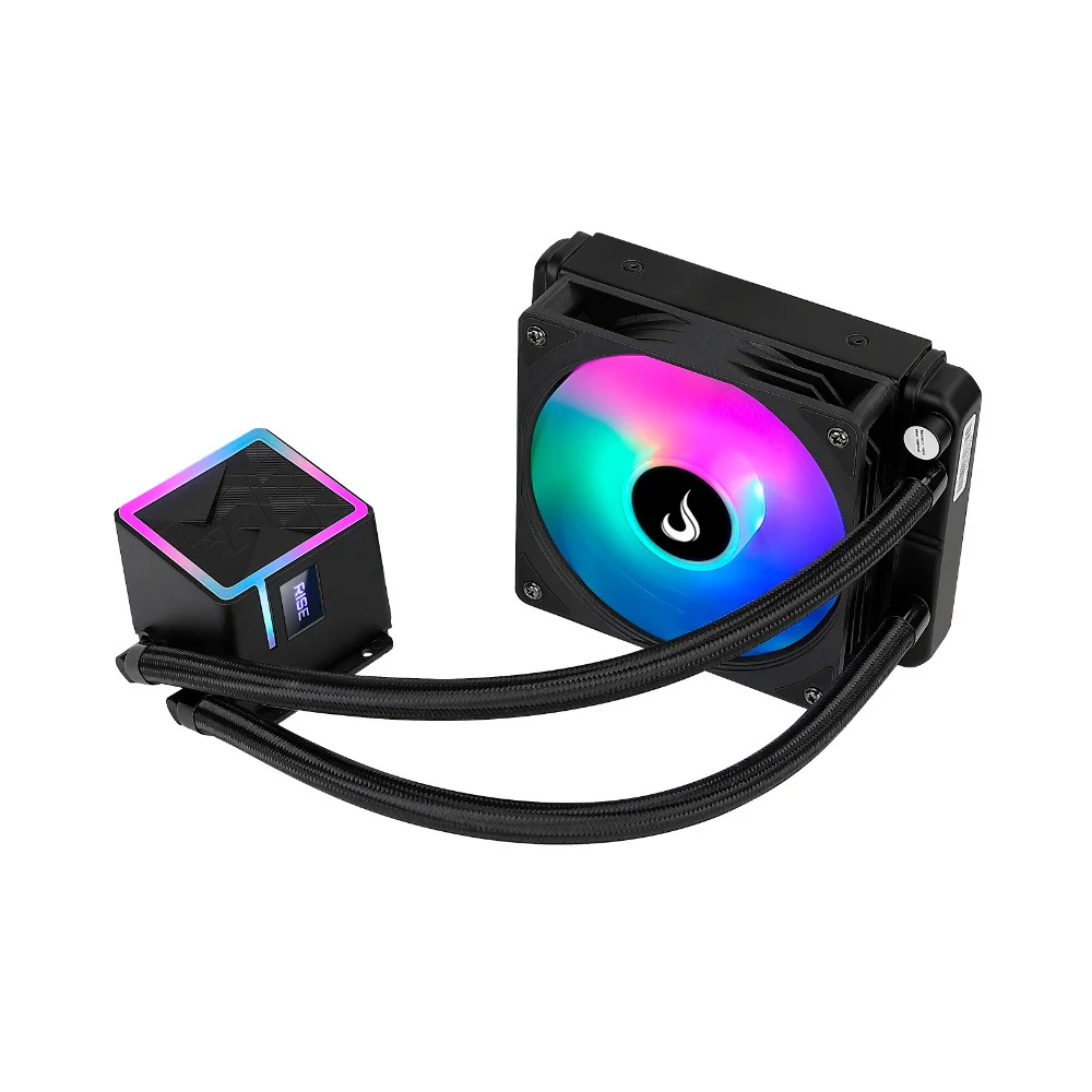 Water Cooler Gamer Rise Mode Black 120mm RGB Rainbow - RM-WCB-01-RBW 7