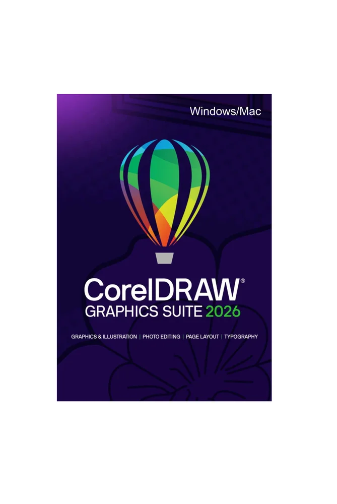 CorelDRAW Graphics Suíte 2026 (Windows/MAC) - Corel - Versão Completa Vitalícia