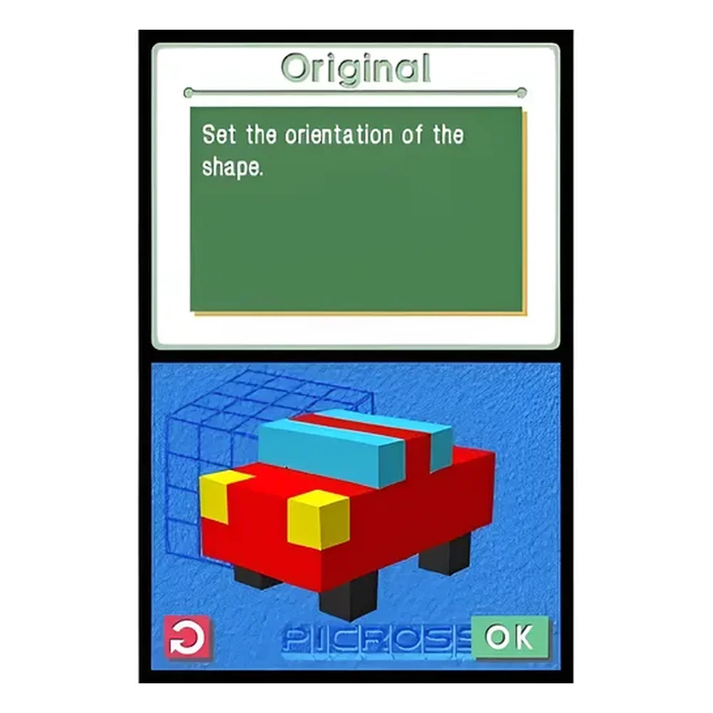 Imagem 2 de 4 do produto Jogo Picross 3d Nintendo Ds   Novo