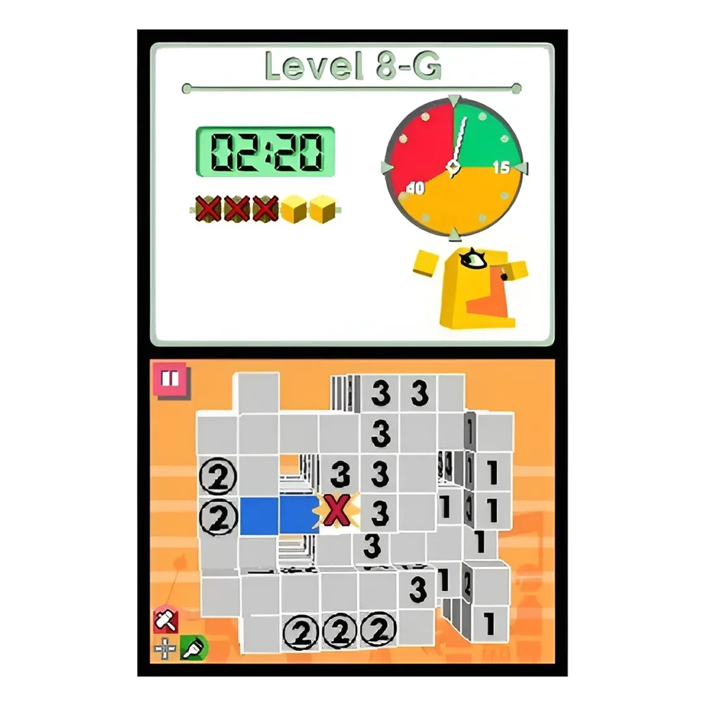 Imagem 3 de 4 do produto Jogo Picross 3d Nintendo Ds   Novo