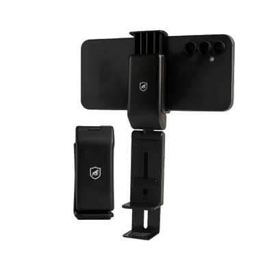 Suporte Articulado Para Mesa – Ajuste 90°, Rotação 360°, Dobrável, Antiderrapante E Compatível Com Smartphones Até 9cm – Hybrid - Gshield
