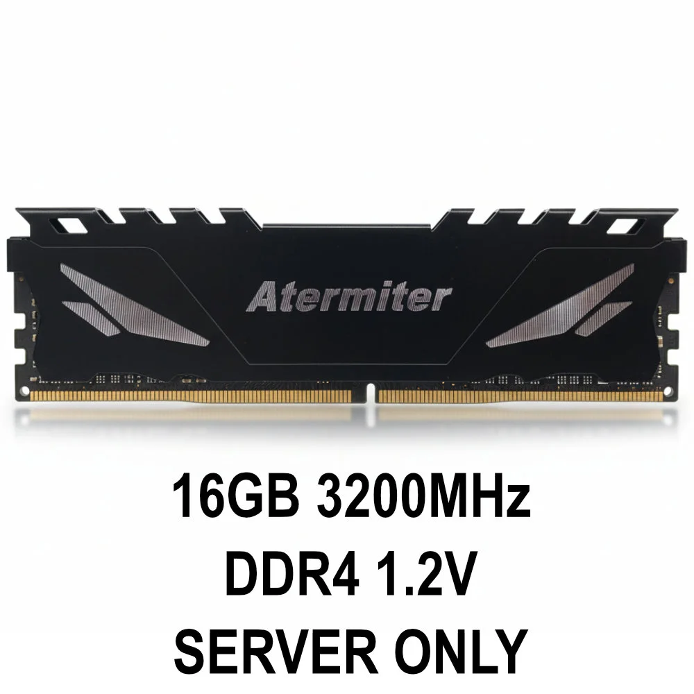 Atermiter DDR4 16GB 1枚 32000MHz Produtos com até 15 OFF no PIX KaBuM