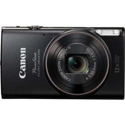Câmera Canon Powershot Elph 360 Hs A (preto)