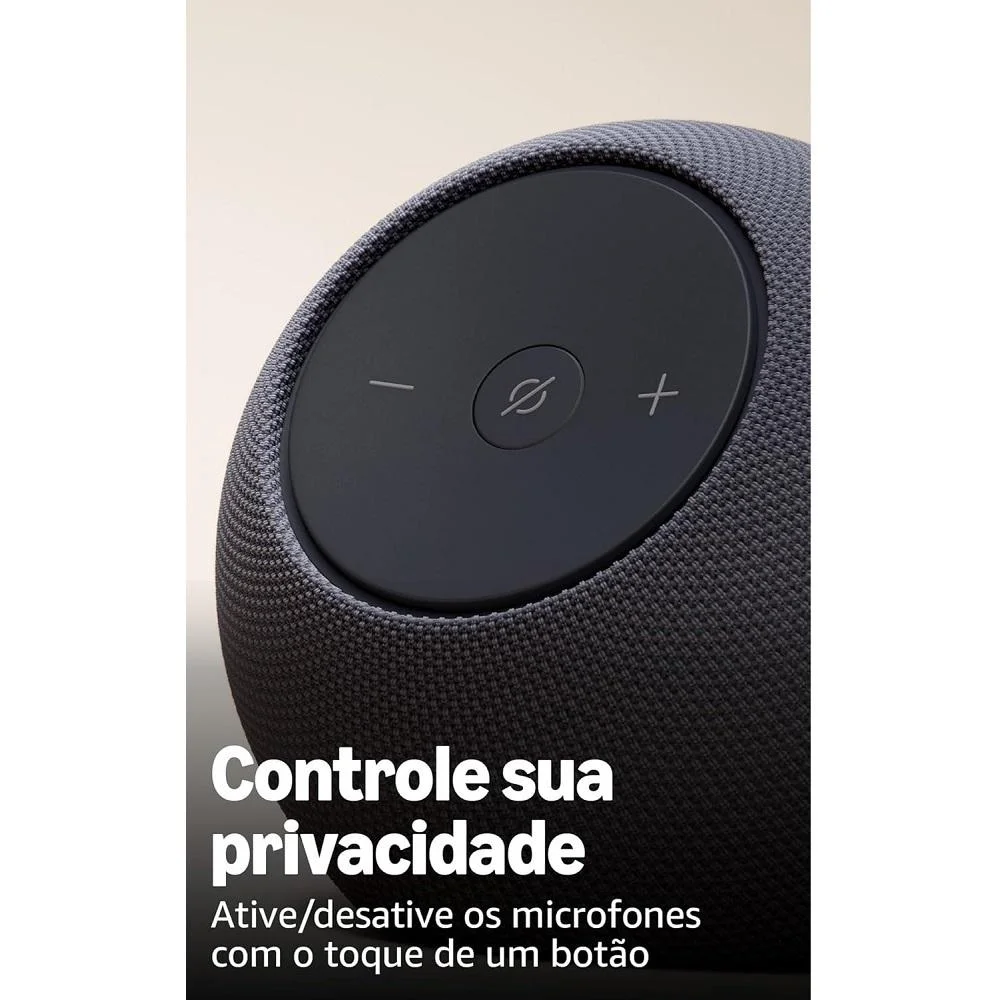 Imagem 2 de 5 do produto Amazon Echo Dot Max , Smart Speaker Com Alexa, Som Envolvente E Hub De Casa Inteligente Integrado, Ideal Para Sua Sala De Estar, Cor Branca
