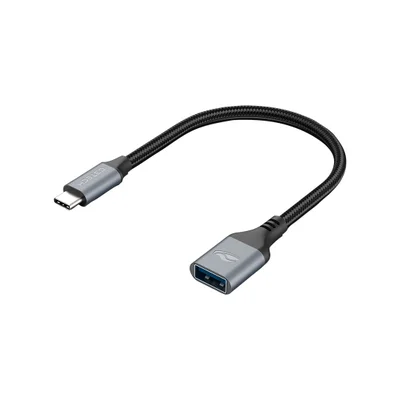 Cabo Adaptador Otg C3tech, Usb-c Macho Para Usb-a Fêmea - Otg-50