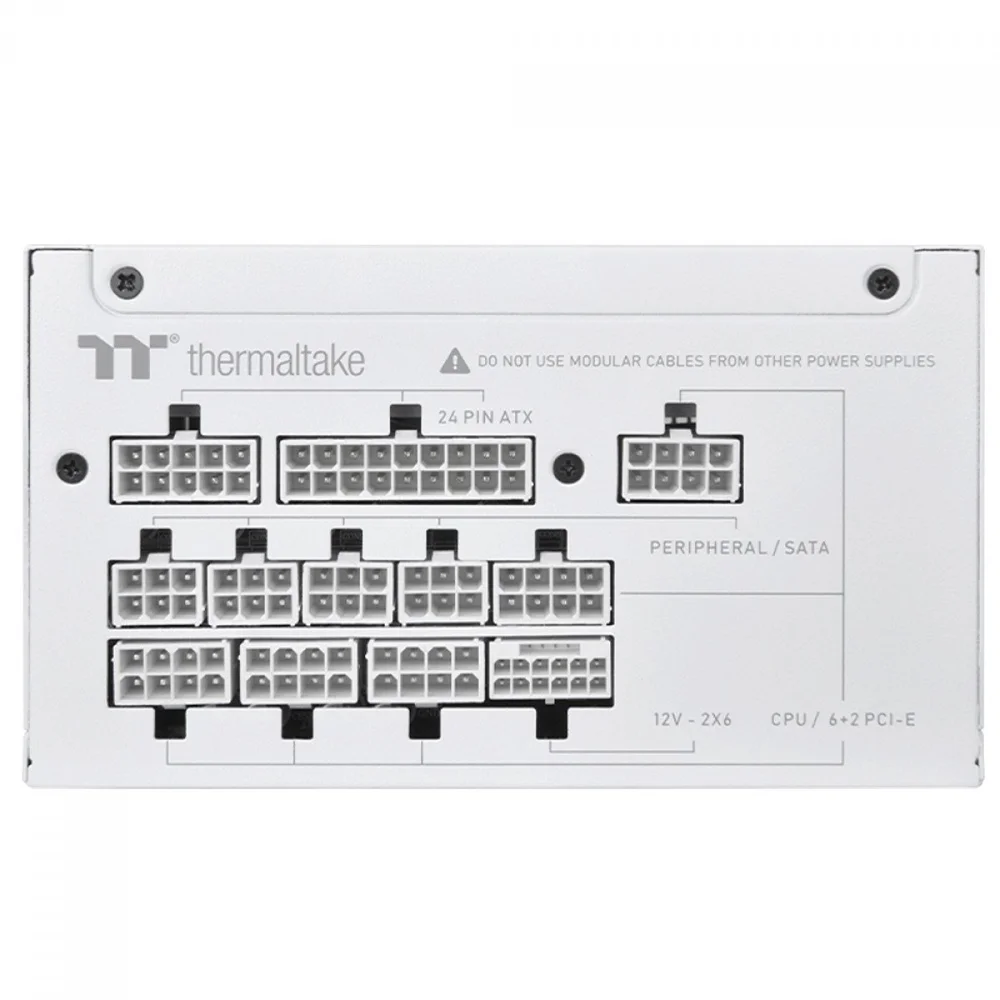 Imagem 5 de 5 do produto Fonte 1000w Tt Toughpower Gt Fully Modular Snow Ps-tpt-1000fnfagb-w 2dessa