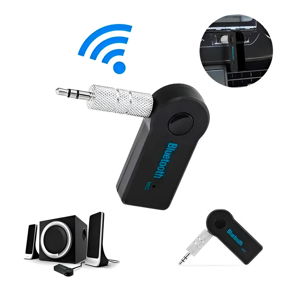 Imagem 3 de 5 do produto Adaptador Receptor Bluetooth P2 Musica Celular Som Carro