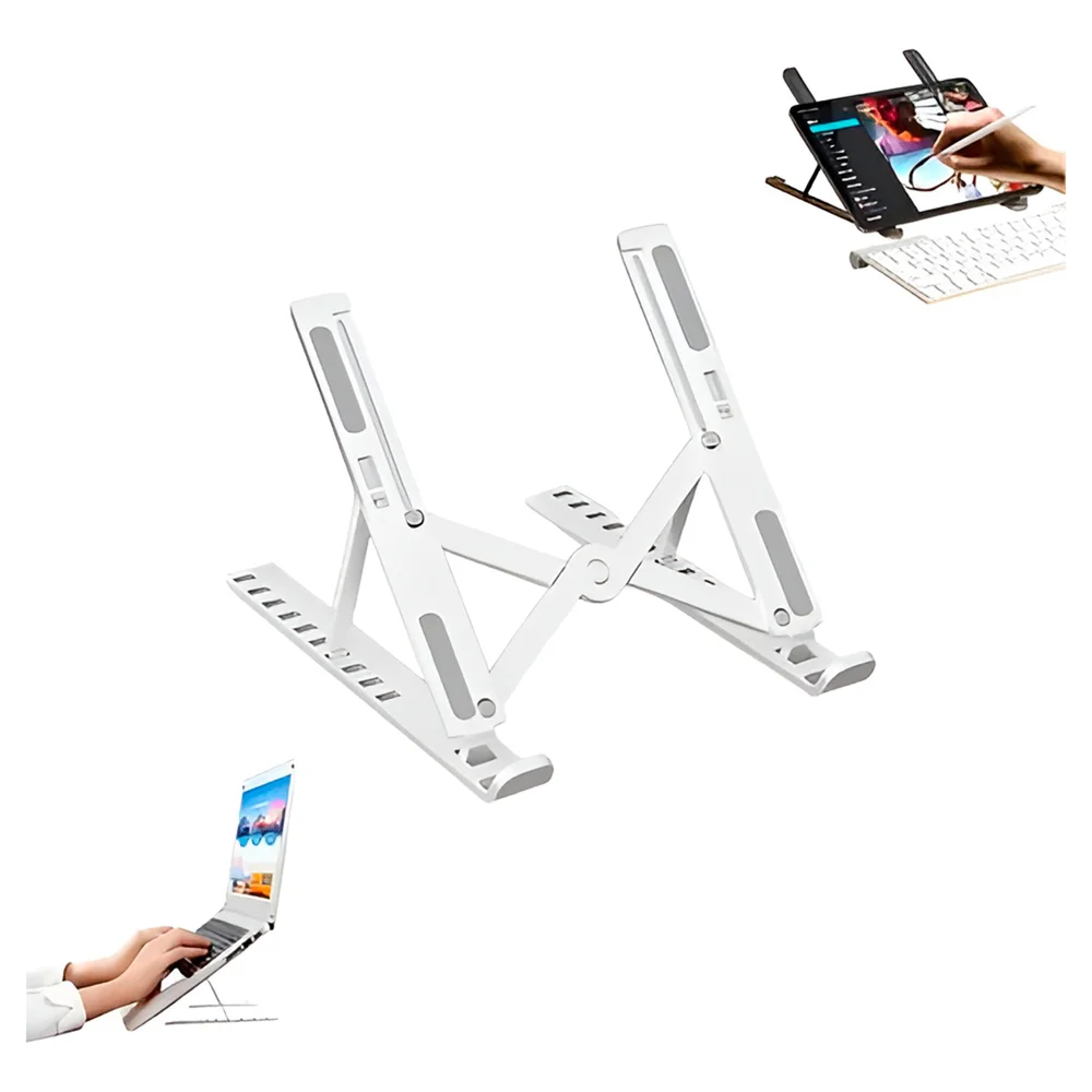 Imagem 4 de 5 do produto Suporte Portátil Ajustável Para Notebook Com 6 Níveis