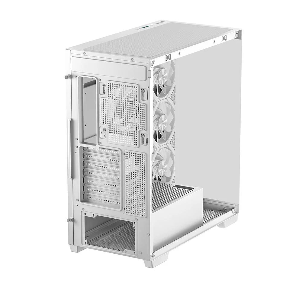 Imagem 2 de 5 do produto Gabinete Gamer Deepcool Cg580 4f Mid Tower Atx Com 4 Fans ARGB Branco