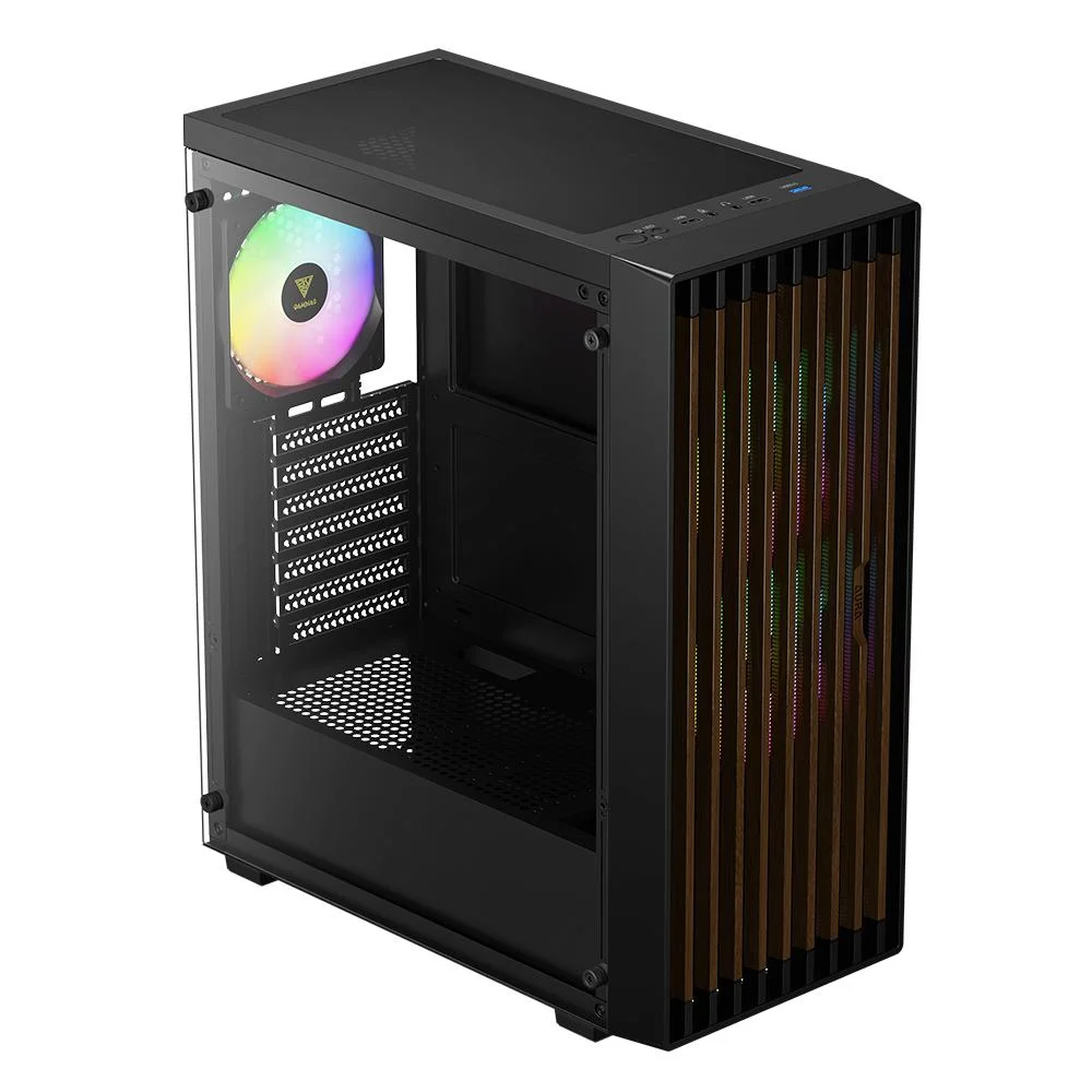 Imagem 2 de 5 do produto Gabinete Gamer Gamdias Aura Gc4 Elite Atx Com 3 Fans ARGB Preto