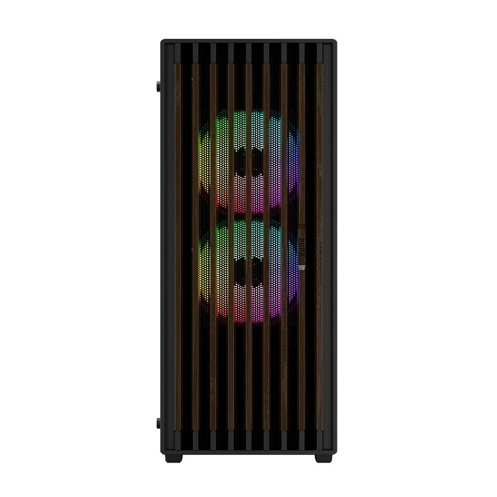 Imagem 4 de 5 do produto Gabinete Gamer Gamdias Aura Gc4 Elite Atx Com 3 Fans ARGB Preto