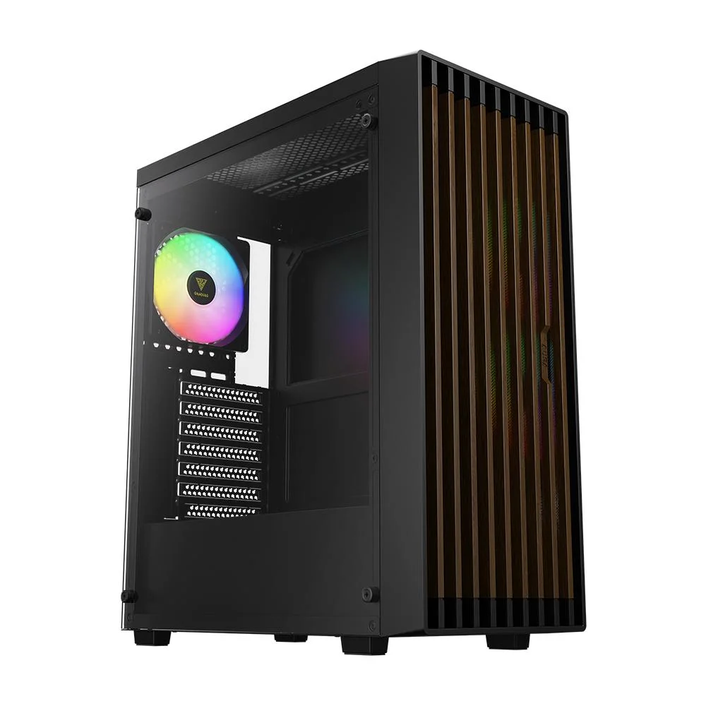 Imagem 5 de 5 do produto Gabinete Gamer Gamdias Aura Gc4 Elite Atx Com 3 Fans ARGB Preto