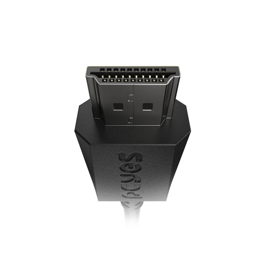 Imagem 5 de 5 do produto Cabo HDMI 2.0 Conec.90º Horizontal - Preto - 2 Metros - Ph90h-2