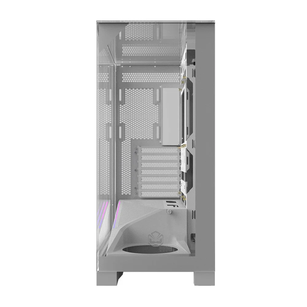 Imagem 3 de 5 do produto Gabinete Gamer PCyes Forcefield Dome White Ghost - Gffdwg