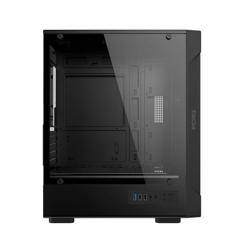 Imagem 3 de 5 do produto Gabinete Gamer PCyes Velyr Black Vulcan - Gvlybv