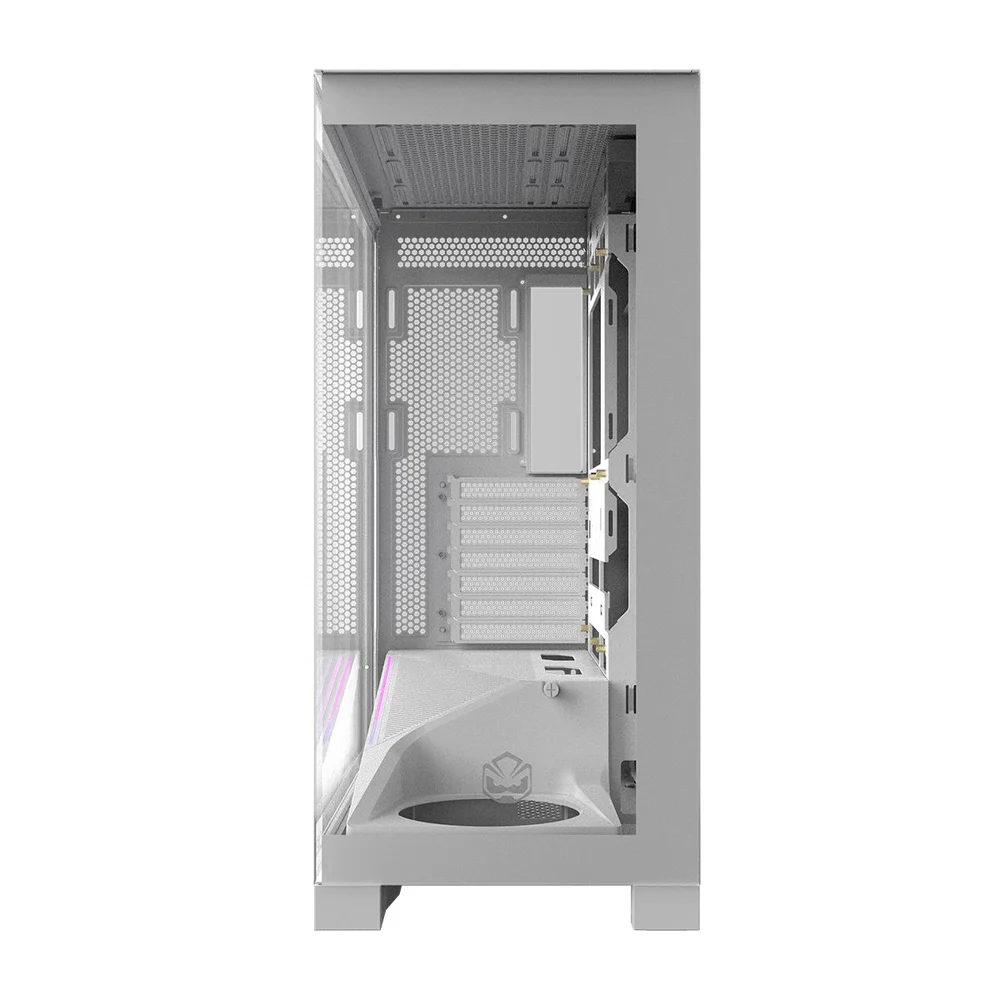 Imagem 3 de 5 do produto Gabinete Gamer PCyes Forcefield Flow White Ghost - Gfffwg