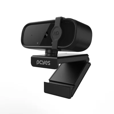 Webcam PCyes Raza Fhd-af01 Full Hd 1080p 60fps Foco Automático Com Microfone - RzFULL HDaf01