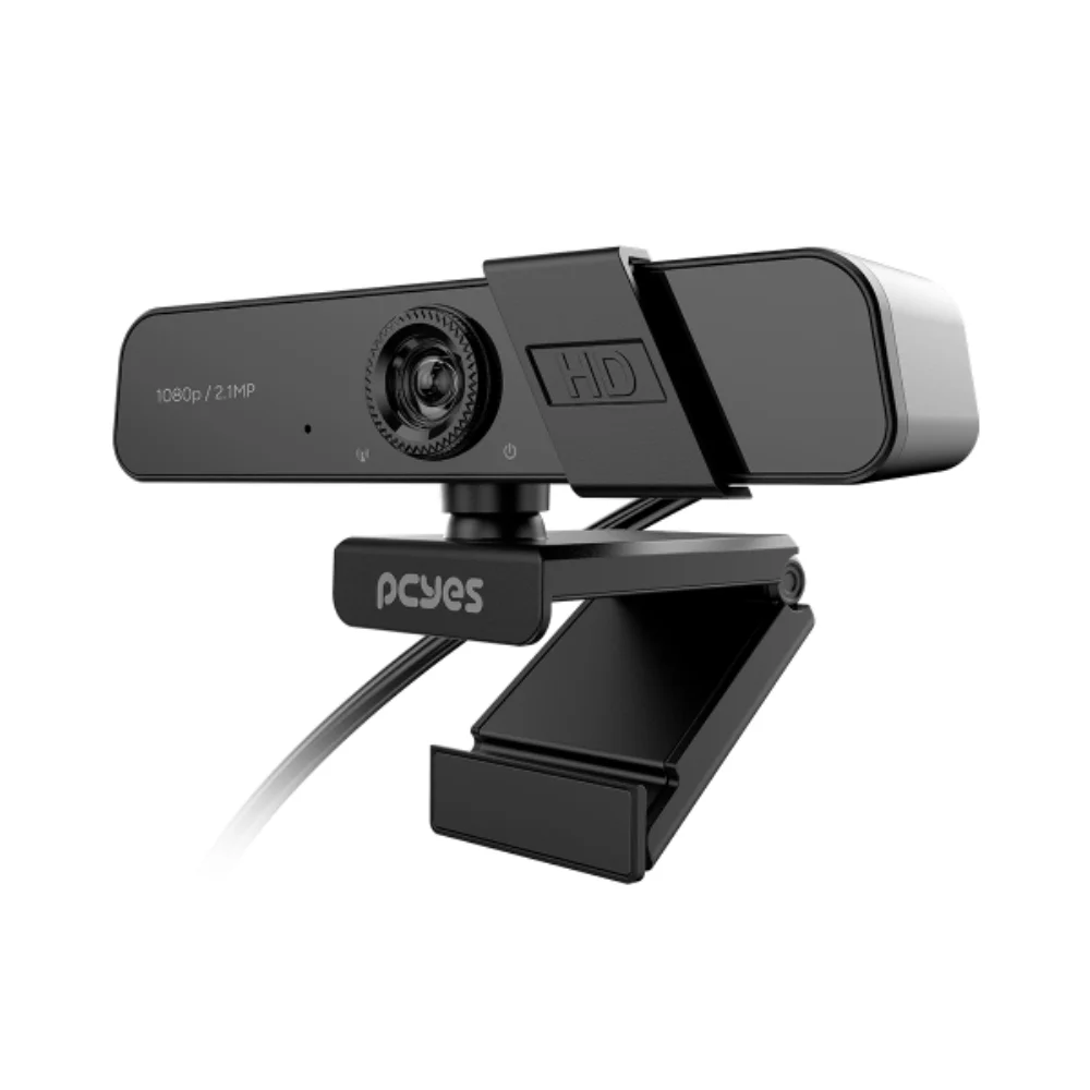 Imagem 2 de 5 do produto Webcam PCyes Raza Fhd-04 Full Hd 1080p Com Microfone - RzFULL HD04