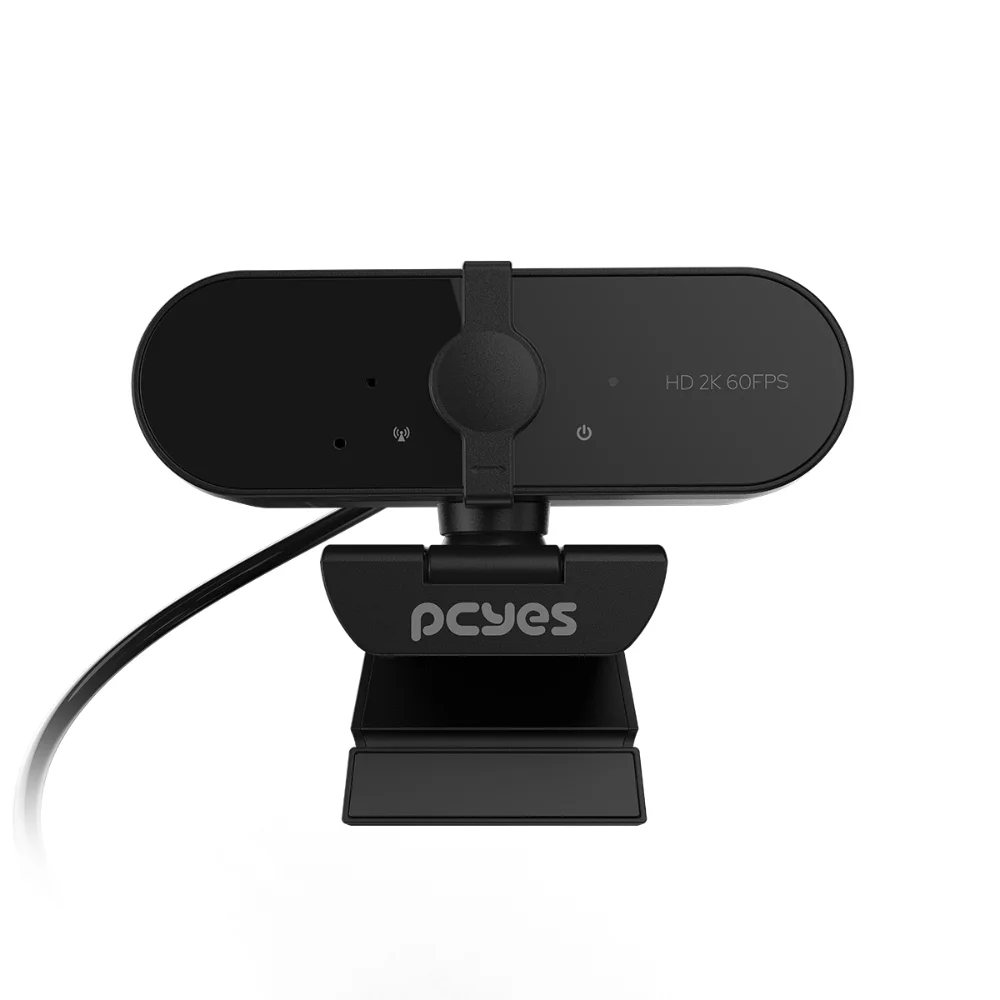 Imagem 4 de 5 do produto Webcam PCyes Raza 2k-01 2k Foco Automático Com Microfone - Rz2k01