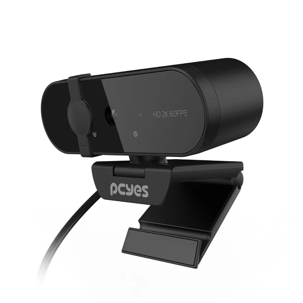 Imagem 5 de 5 do produto Webcam PCyes Raza 2k-01 2k Foco Automático Com Microfone - Rz2k01