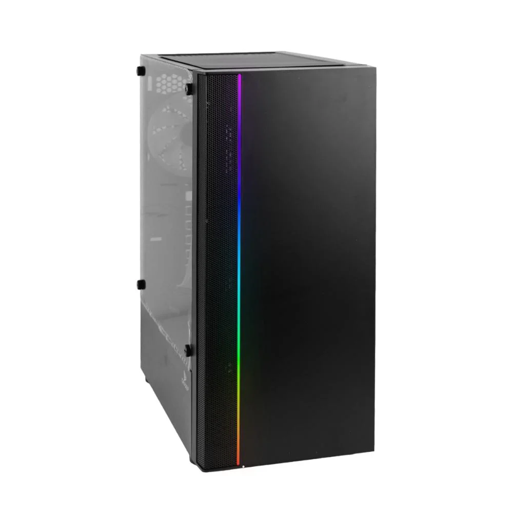 Imagem 2 de 5 do produto Gabinete Mid Tower Compatível Atx/m-atx 3 Ventoinhas RGB Controladora