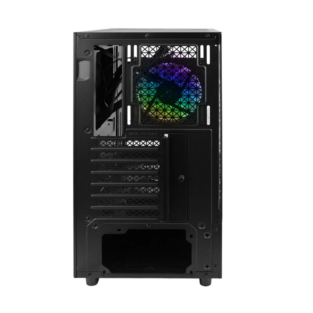 Imagem 3 de 5 do produto Gabinete Gamer Atx 3 Fans RGB Vidro Temperado Compatível Water Cooler 240mm