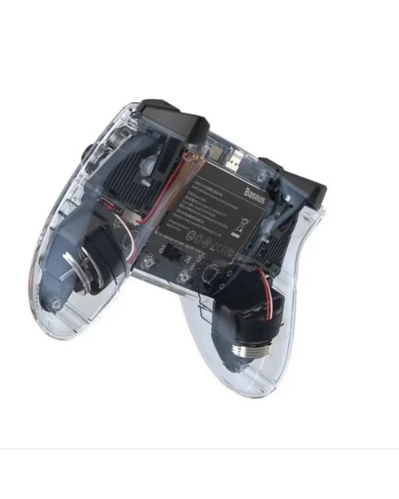 Imagem 3 de 4 do produto Controle Para Jogos Baseus Sw Com Sensor De Movimento E Vibração, Preto Transparente.