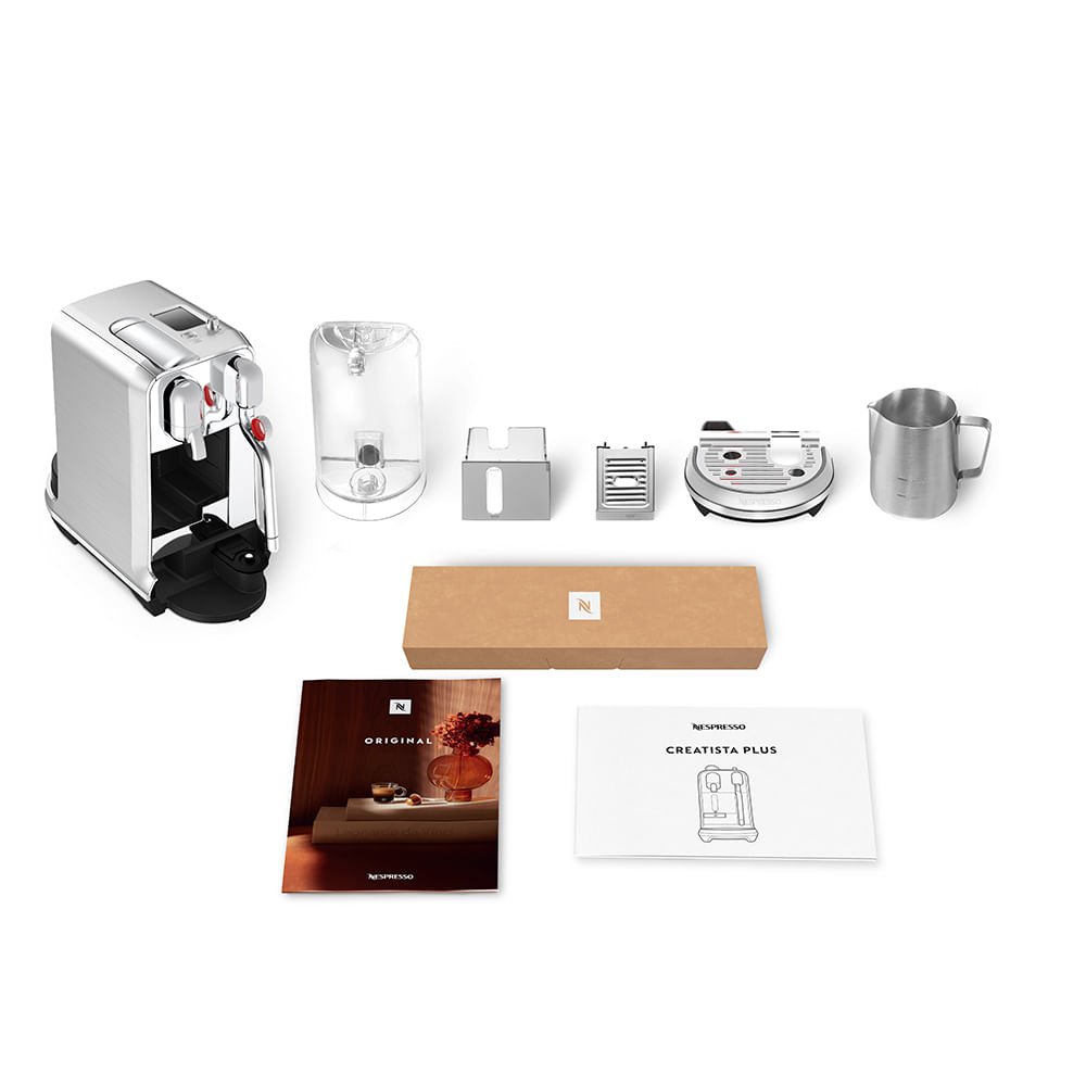 Cafeteira Nespresso Creatista Plus Metálica Para Café Espresso - 110v