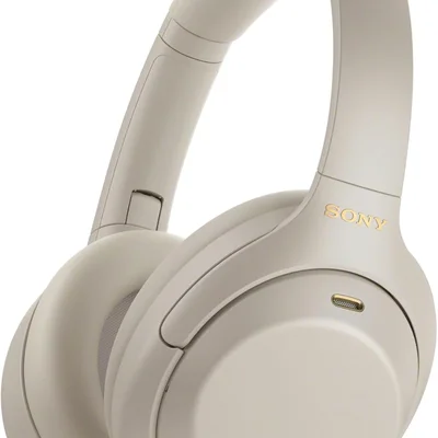 Fone De Ouvido Sony Wireless Isolamento De Ruidos E Microfone Headphone Bege Oem - Wf1000xm4/s