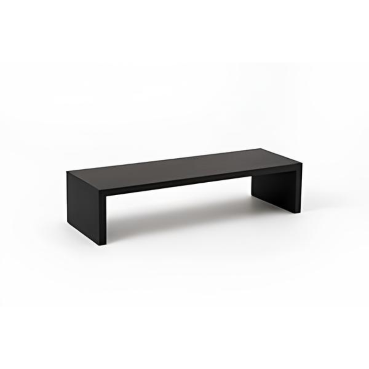 Suporte Monitor Simples Para Escritório E Desktop Mdf - 70x20x10 Preto