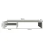 Suporte Para Monitor Setup Game Home Office 90x25x15 Branco