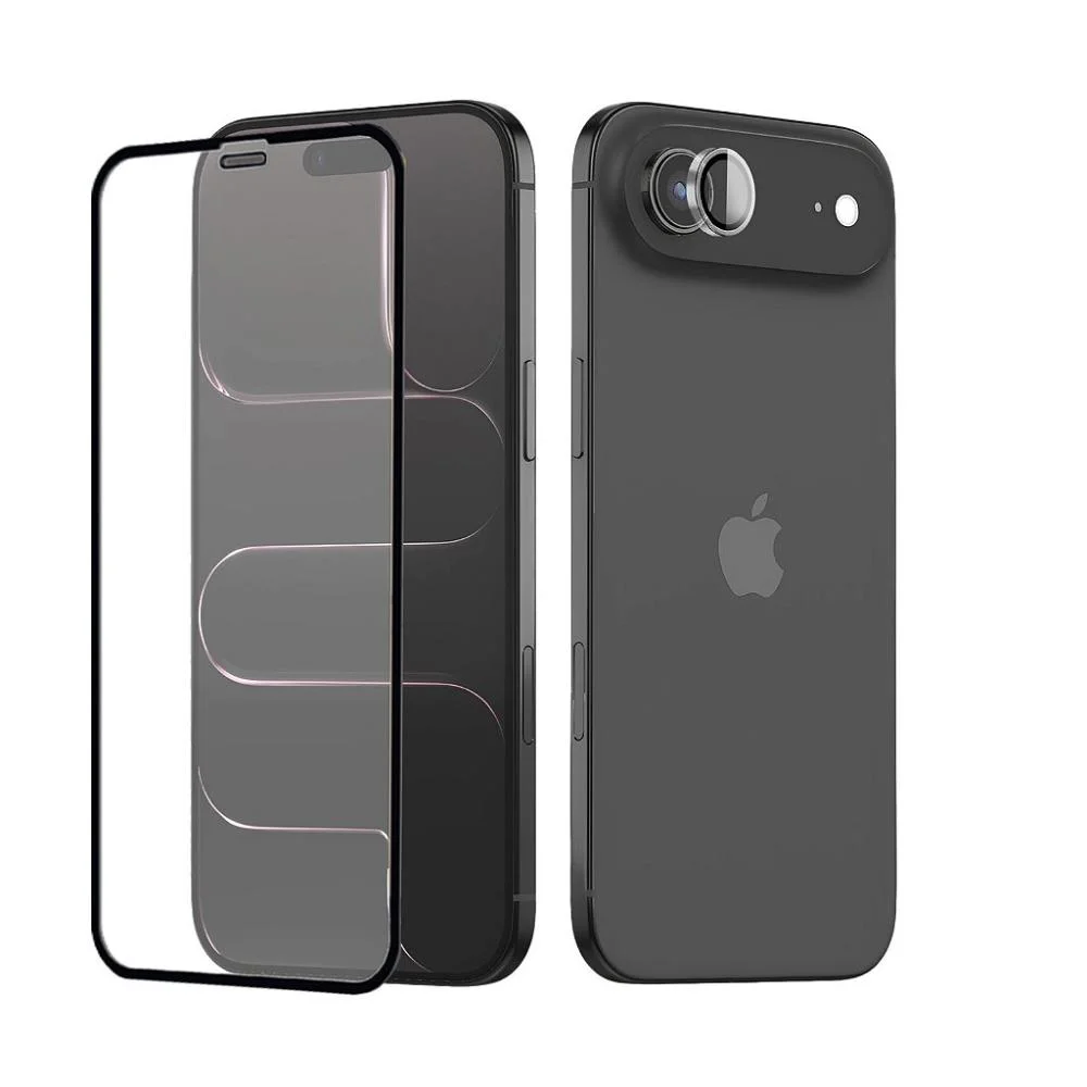 Kit Full Protection Para Iphone Air - Película De Vidro + Protetor De Lente 9h - Gshield