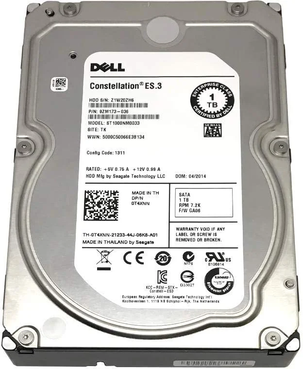 Hd 1TB 3,5 Seagate Constellation Dell - St1000nm0033 Hd 1TB 3,5 Seagate Constellation Dell - St1000nm0033