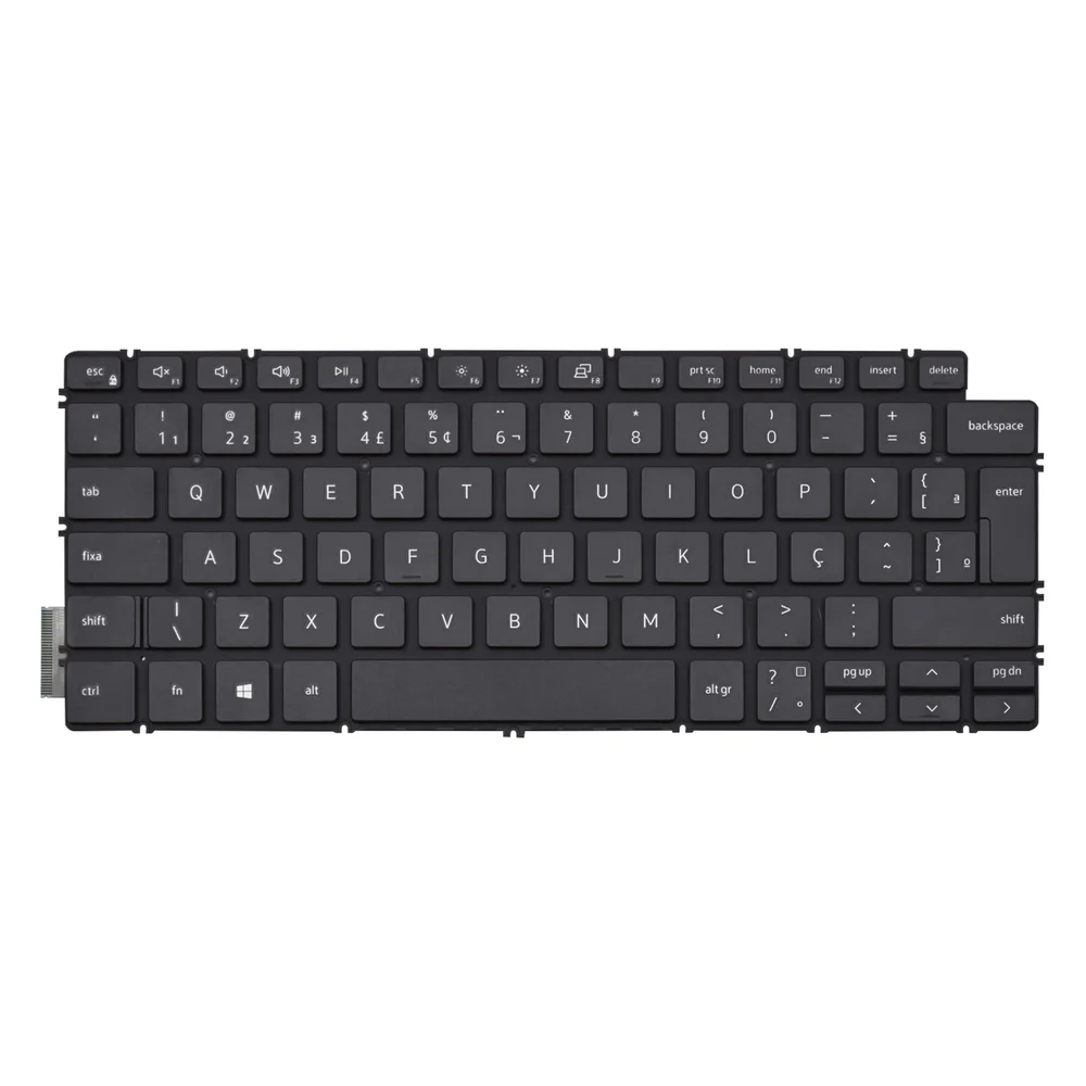 Teclado Para Notebook Dell Vostro 14-3400 Sem Iluminação Teclado Para Notebook Dell Vostro 14-3400 Sem Iluminação