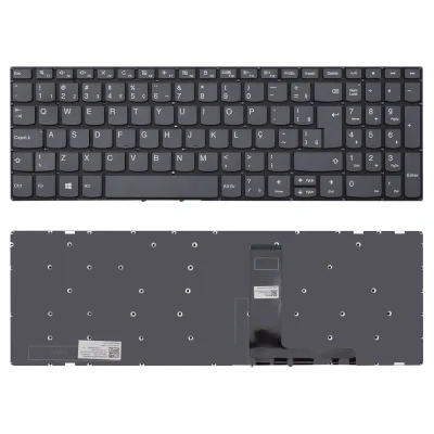 Teclado Para Notebook Lenovo V15 82yu00uppb Sem Iluminação