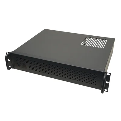 Gab. Rack 2u Brazilpc Bpc-2u (1xusb3.0) S/ Fonte Preto Box