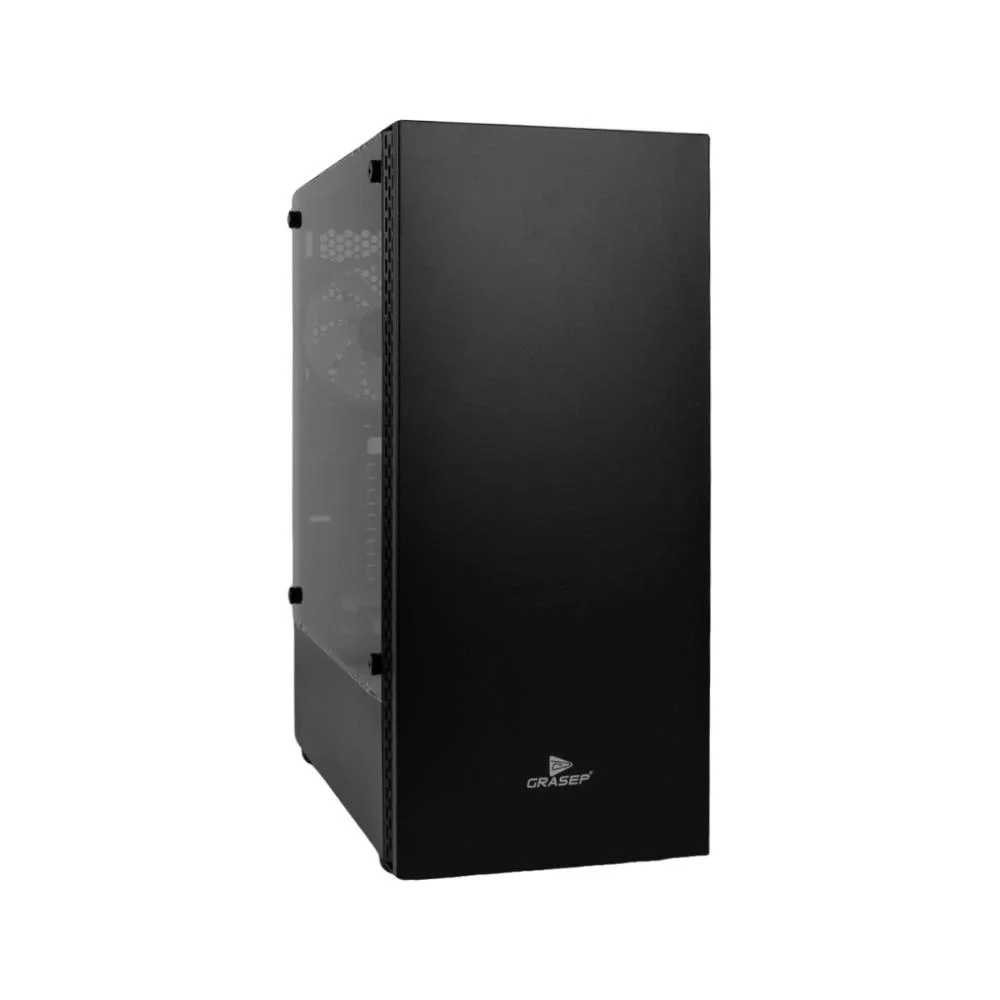 Imagem 5 de 5 do produto Gabinete Gamer Mid Tower Atx RGB 3 Fans Vidro Temperado Usb 3.0