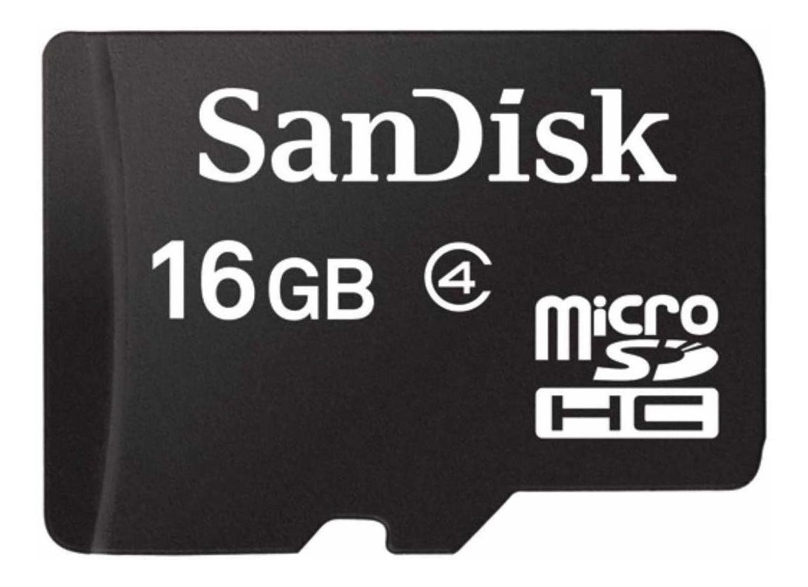 Cartão De Memória Sandisk Com Adaptador Sd 16gb