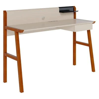 Escrivaninha Ambiente Job Off White - Imcal