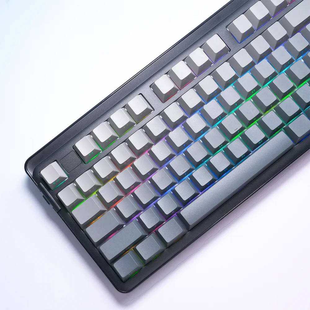 Imagem 5 de 5 do produto Teclado Mecanico Gamer Wireless Tri Mode Sem Fio Bluetooth 2.4g Hot Swap LED RGB Dareu Ek98 Pro