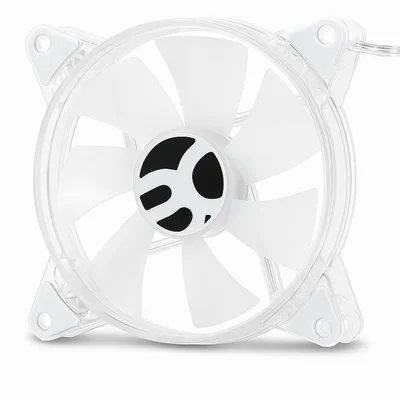Kit 3 Fans Acrilico Controlavel K07aRGB LED ARGB 120mm Bluecase - Box / Conector 5v Placa-mae
