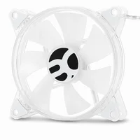 Kit 3 Fans Acrilico Controlavel K07aRGB LED ARGB 120mm Bluecase - Box / Conector 5v Placa-mae 2
