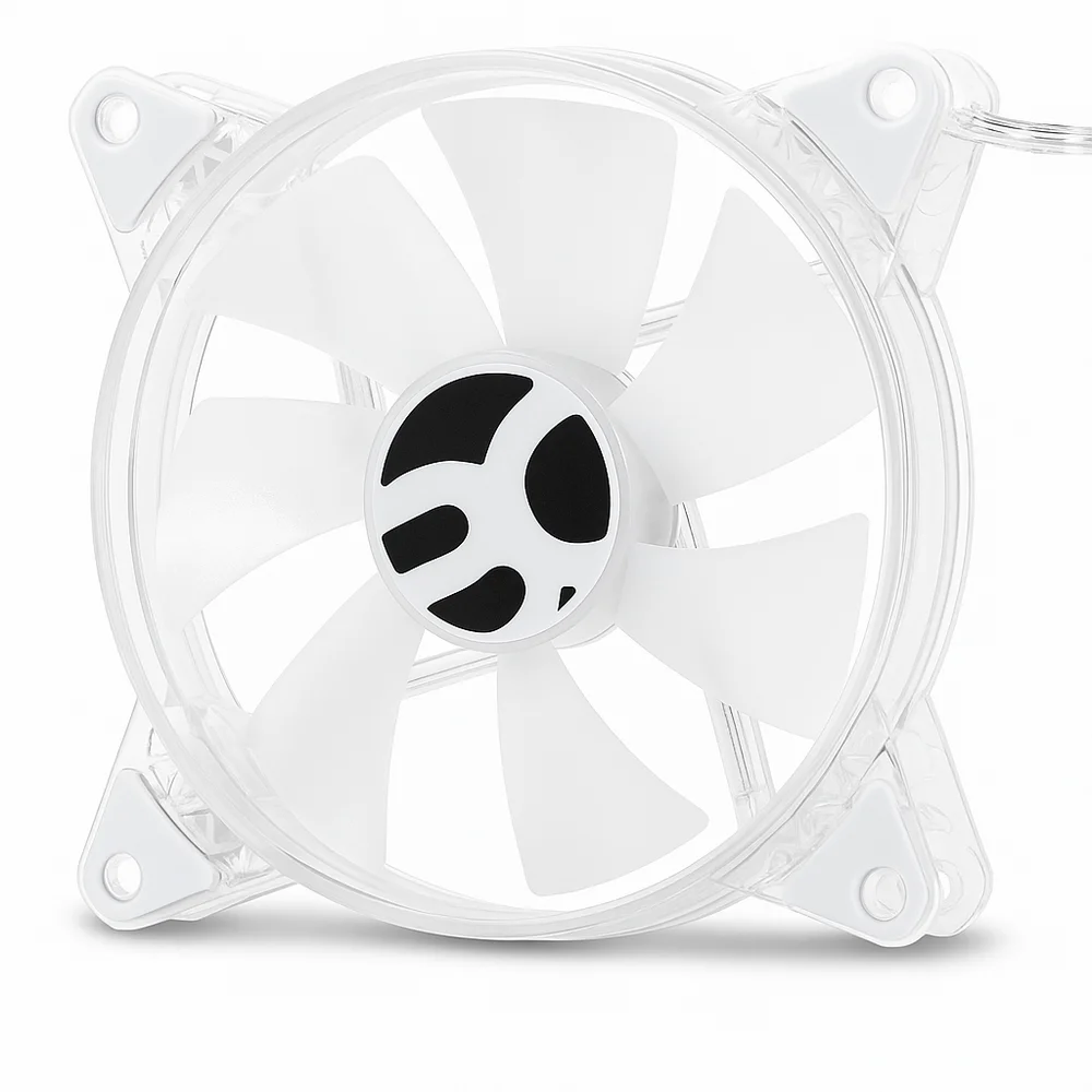 Kit 3 Fans Acrilico Controlavel K07aRGB LED ARGB 120mm Bluecase - Box / Conector 5v Placa-mae 4