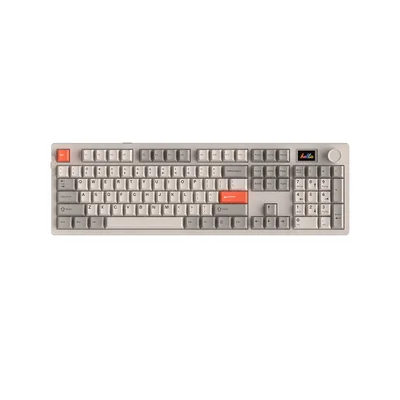 Teclado Mecanico Gamer Wireless Tri Mode Sem Fio Bluetooth 2.4g Hot Swap LED RGB Dareu A104 Pro Proto