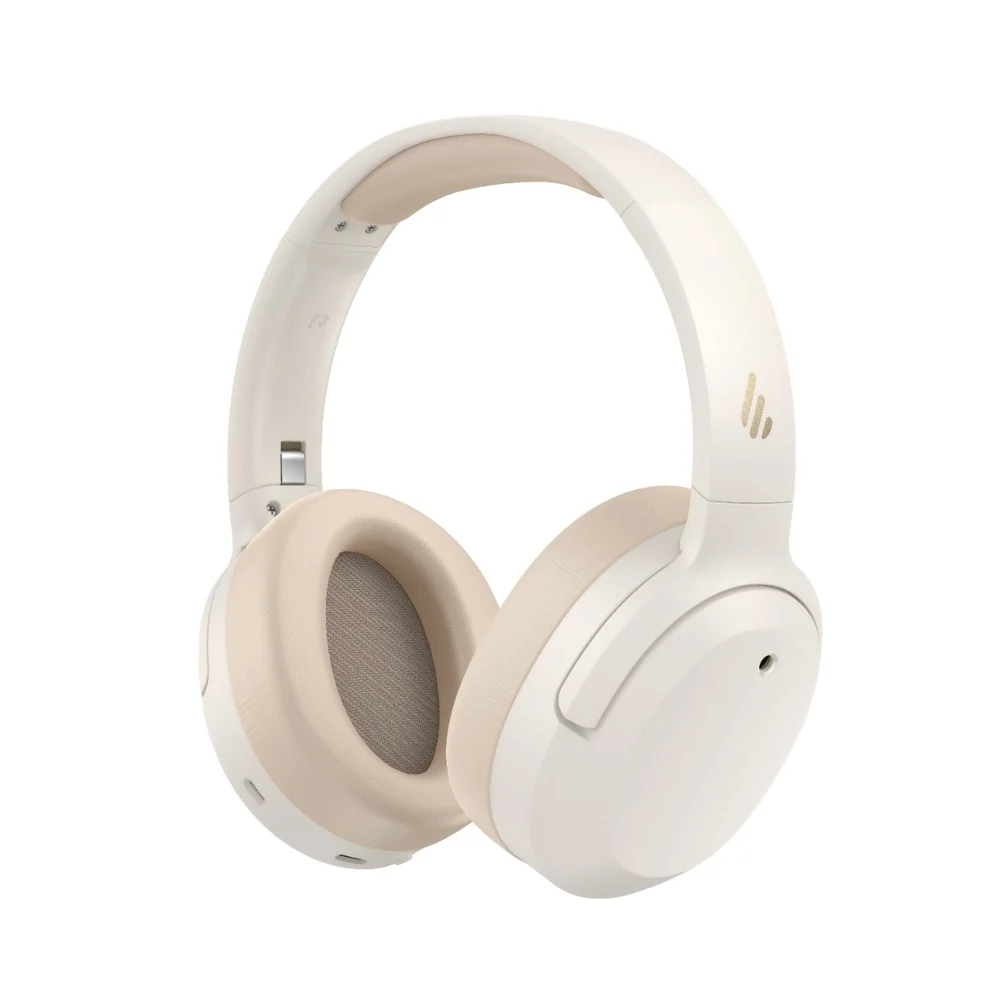 Fone com cancelamento de ruído, 88h bateria, Bluetooth 6.1, Hi-RES - EDIFIER W820NB Plus V25 - Marfim