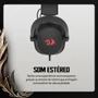 Headset Com LED Redragon H510 Para Jogos