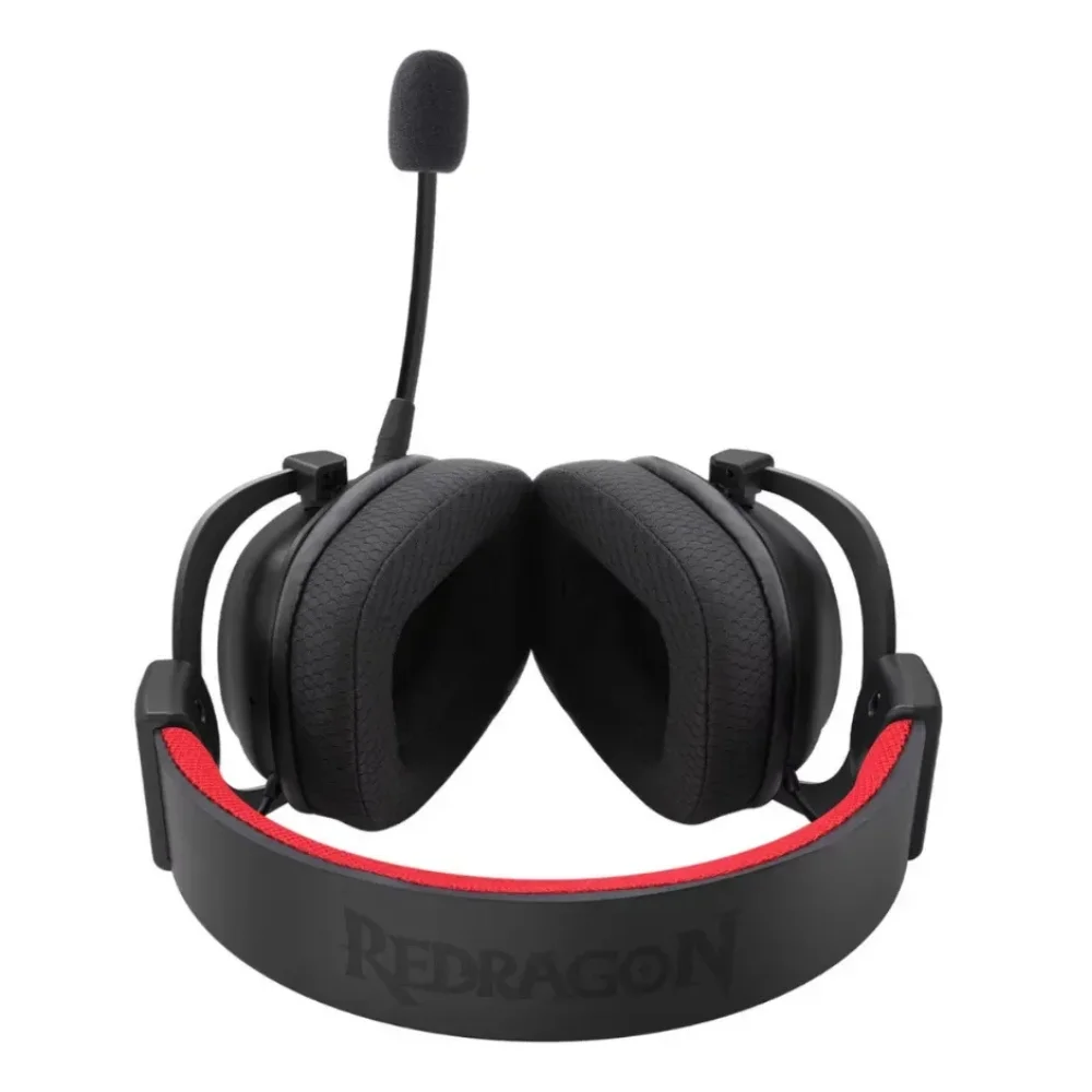 Fone Com Microfone Redragon LED Luz Integrada