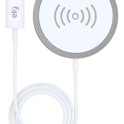 Carregador Branco Universal Magnético Elg 15w - Wq2wh-2