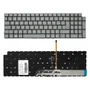 Teclado Para Notebook Dell 15-i120k-m15p Abnt2 Cinza Claro